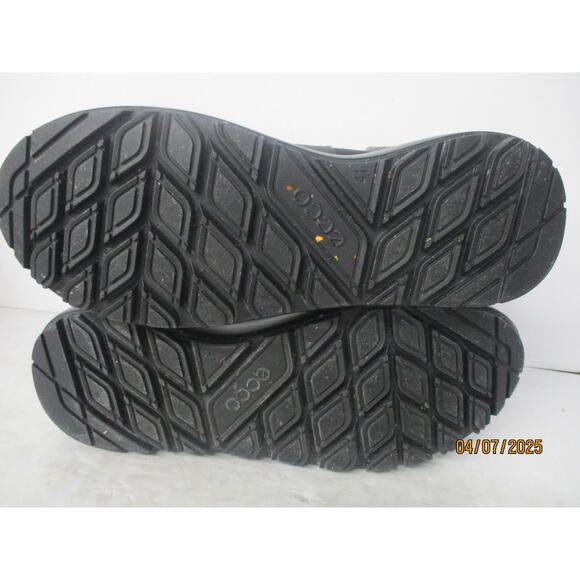 USED ECCO Womens Black Waterproof Solice Gtx Round Toe Leather Boots,BLK,10-10.5 - Picture 4 of 10